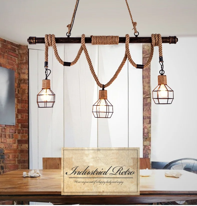 LuKLoy винтажный подвесной светильник с 3 головками, ретро подвесной светильник для кухни, гостиной, обеденного стола, светильник для кафе