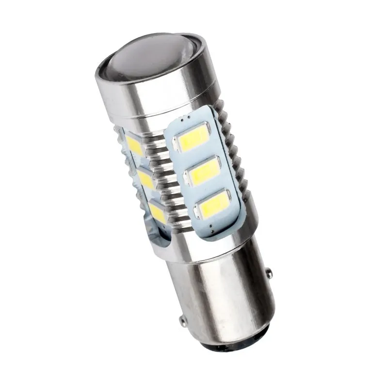 1157 P21/5 W 12 5630 SMD BAY15D высокое Мощность светодиодный светильник 21/5 Вт светодиодный автомобильный тормоз источник света парковочная лампа Противотуманные огни белый красный цвет: желтый, 12V