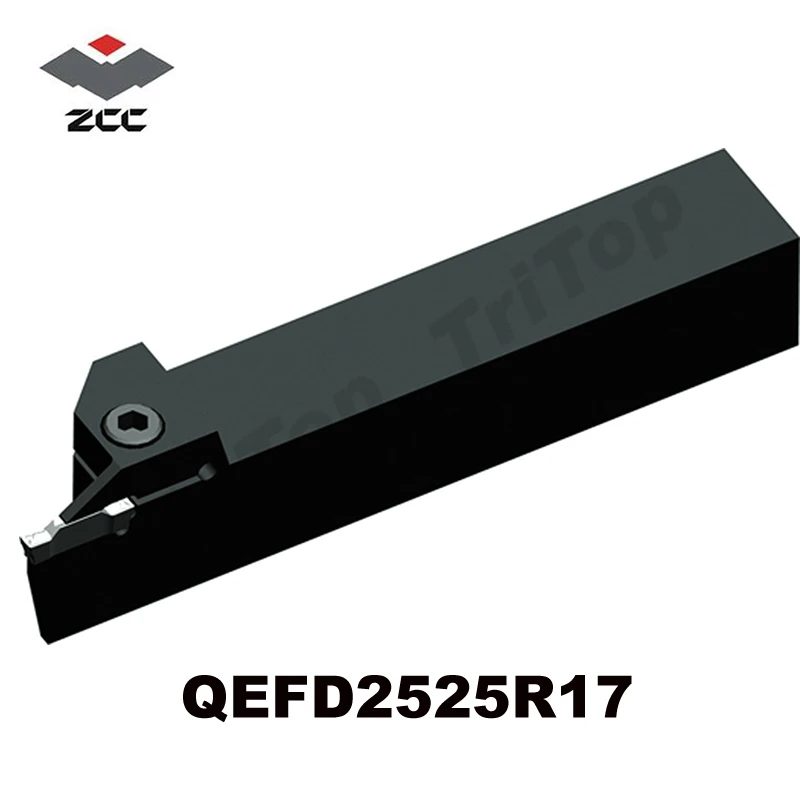 ZCC.CT brand new Parting and grooving Tools QEFD2525R17 CNC turning