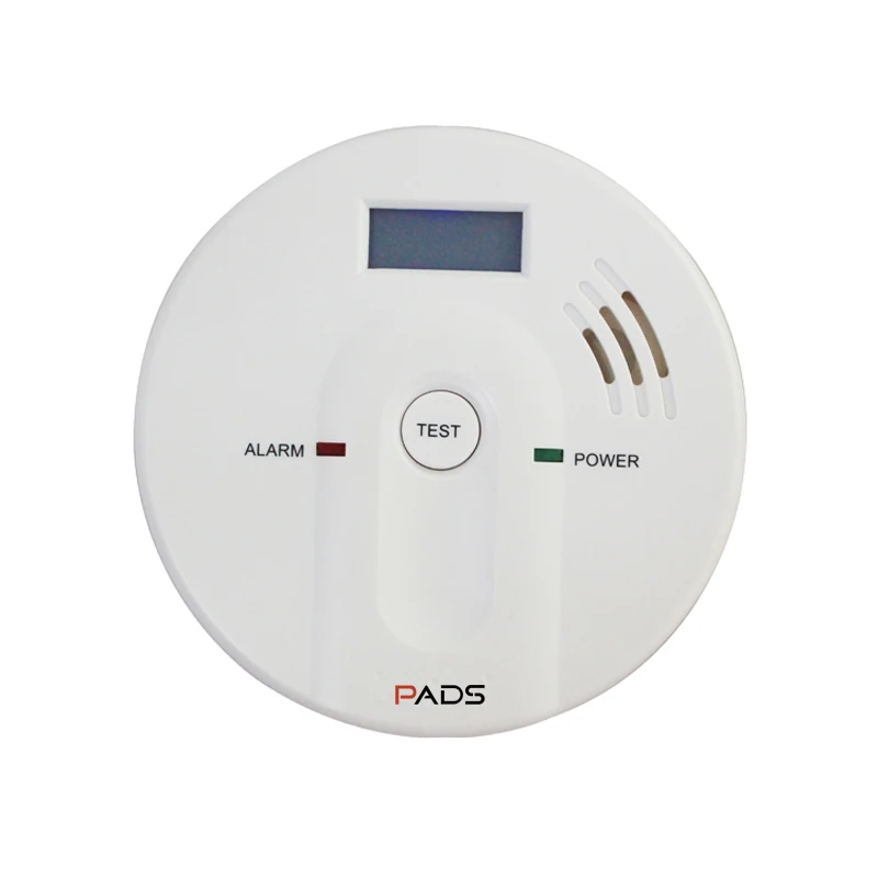 Atualizado 85dB High Sensitive display LCD 433 MHz Sem Fio Home Security Sensor de Gás CO Monóxido de Carbono Envenenamento alarm Detector