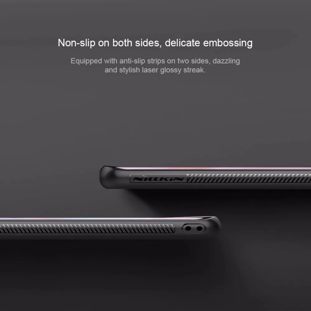 Чехол для Huawei P30 Pro чехол Lite NILLKIN арамидное волокно с венами лозангами задняя