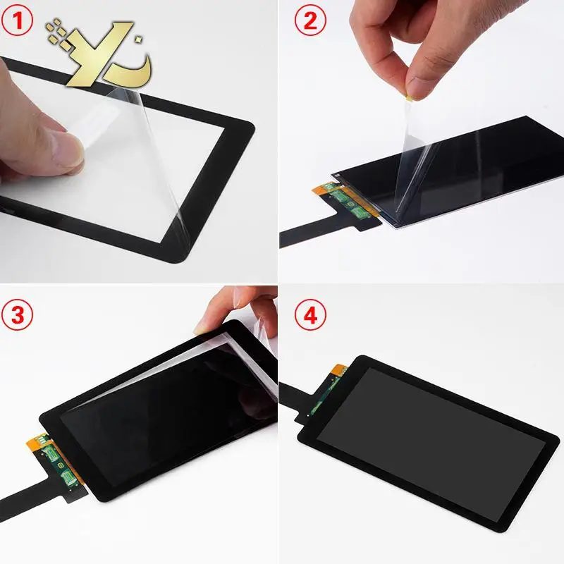 Glass Protectors for 5.5/" LCD 2K LS055R1SX03 Wanhao D7 Light-Curing 3D Printer