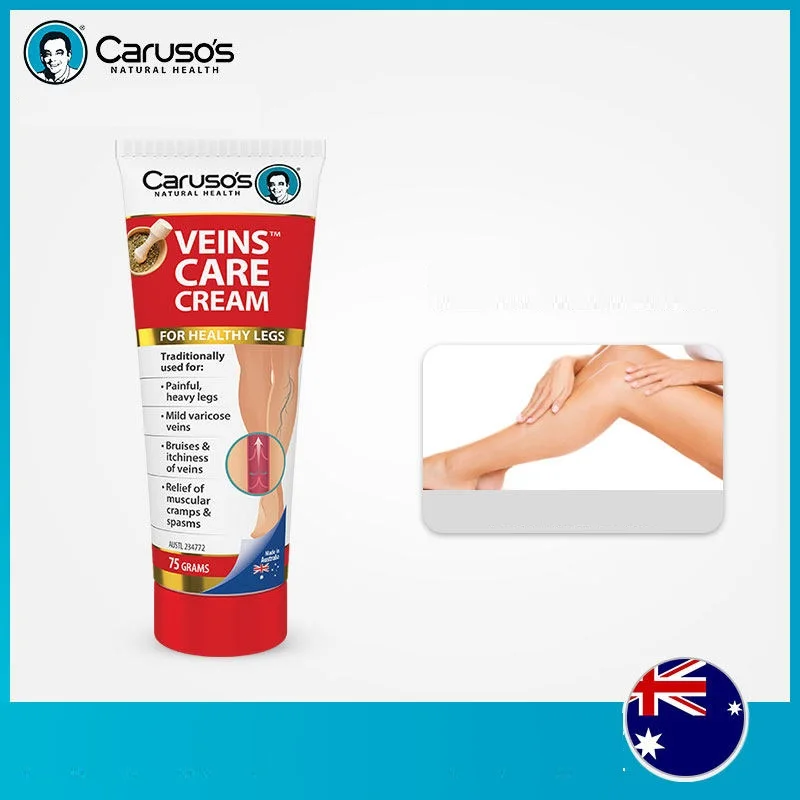 Australia Carusos Health Veins Clear Care Cream for Varicose Spider