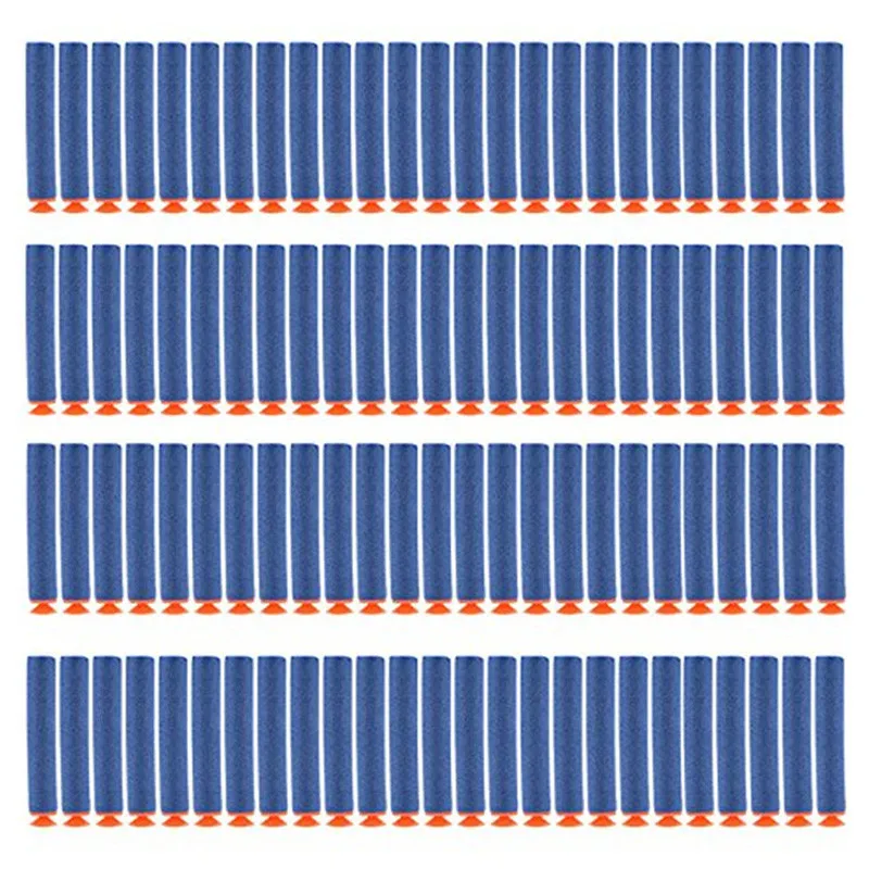 100 шт. Запасной комплект для Дартс см 7,2 бластеры с присоской боеголовки для Nerf N-strike Elite Series аксессуары для игрушечного пистолета мягкие