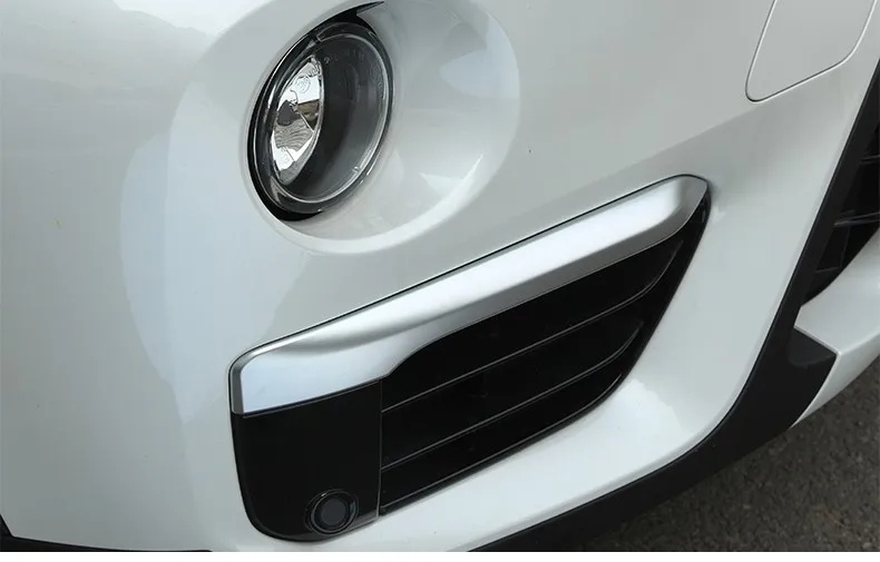 

2pcs ABS Chrome Front Head Fog Lamp Cover Trim Molding Car Accessories Styling for BMW X1 F48 2016 2017