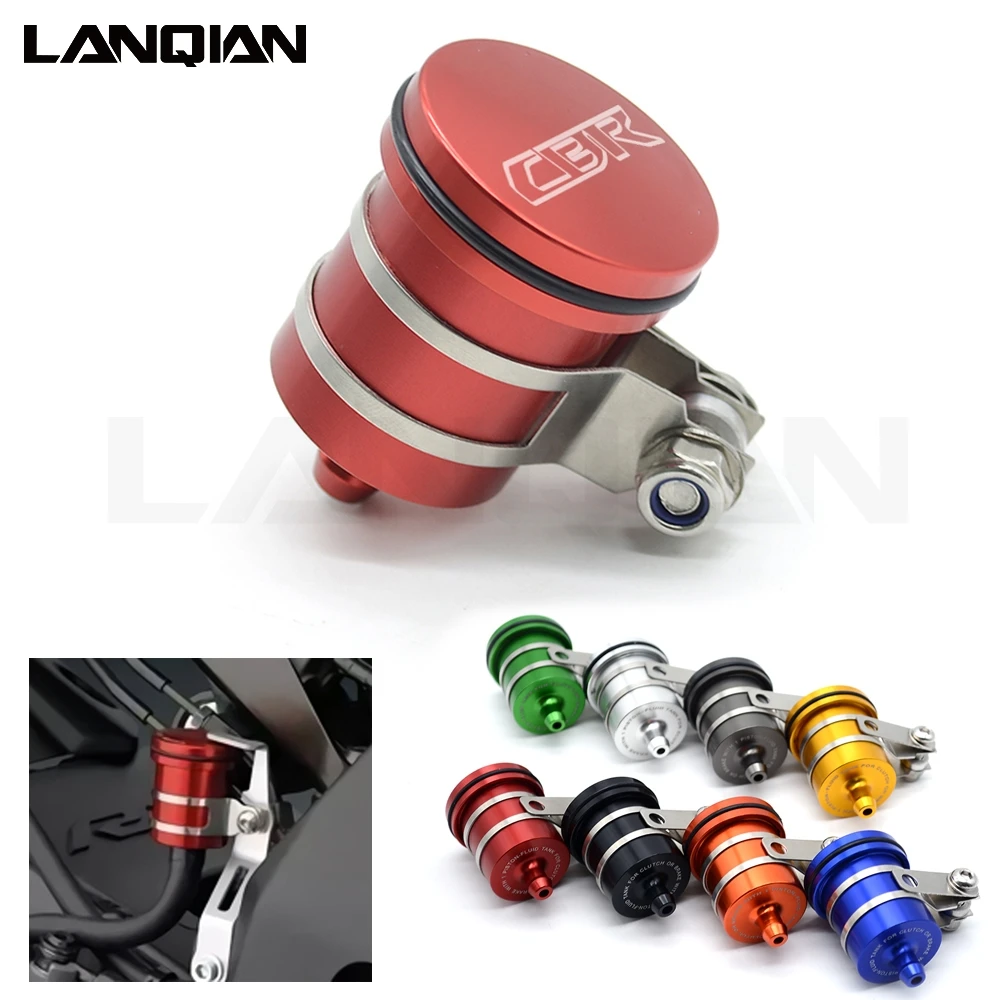 

For Honda CBR 900 1000 RR CBR600RR CBR 600 RR 2003-2006 Universal Motorcycle Brake Fluid Reservoir Clutch Tank Oil Fluid Cup