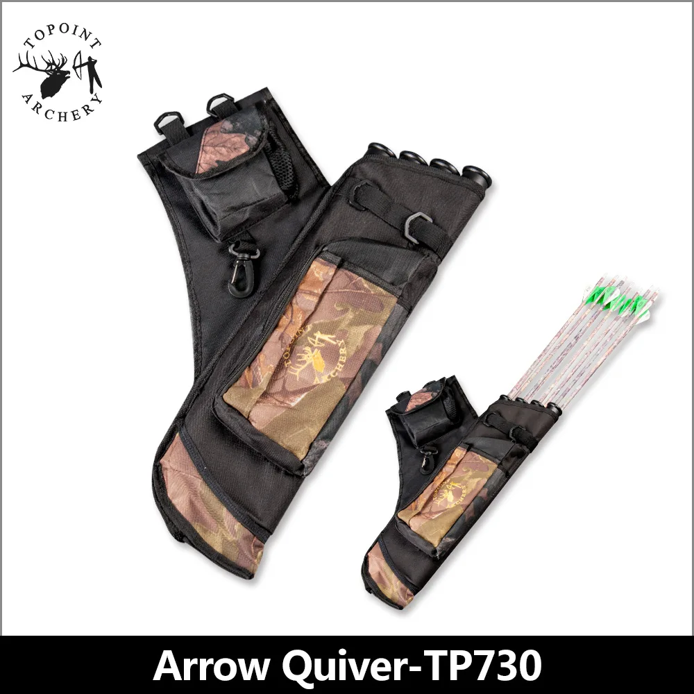 Topoint Archery,3D Arrow Quivers,Arrow Bag ,3tubes/4 tubes Hip Quiver