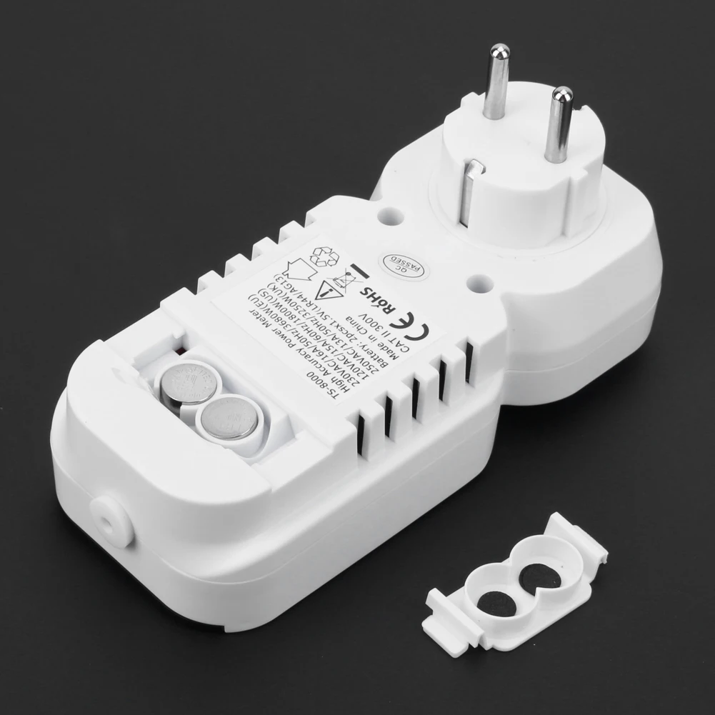 Digital Energy Meter Plug Volt Voltage Watt Power Meter Analyzer