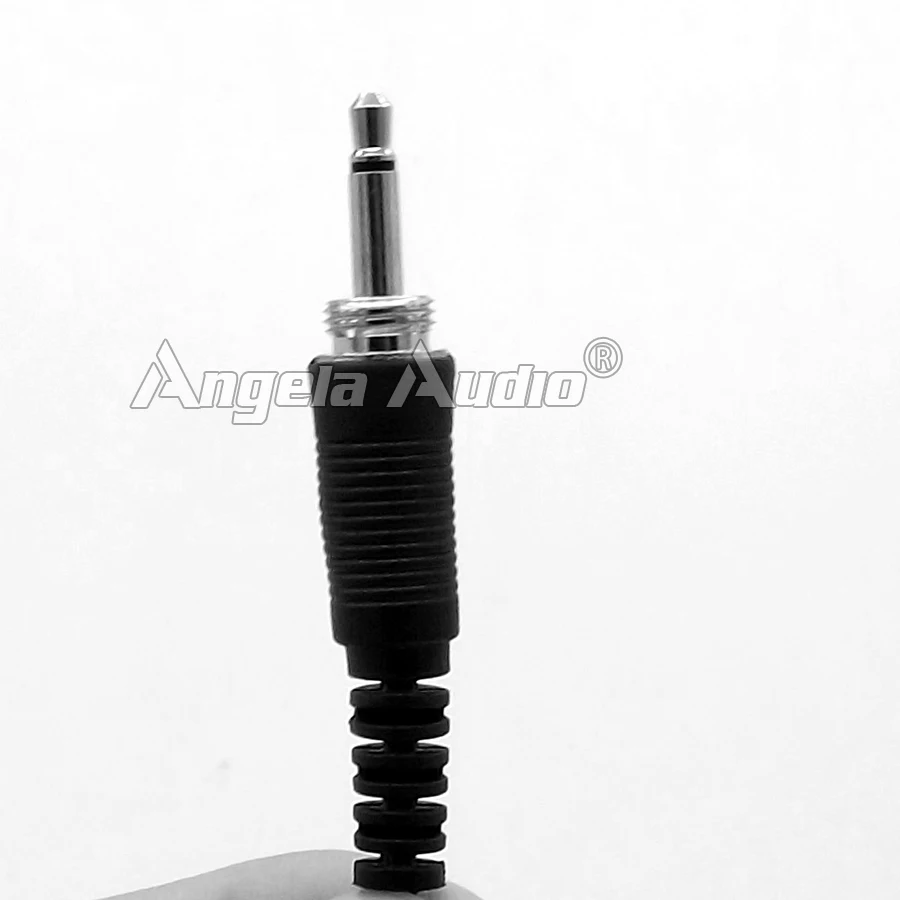 3.5 ملليمتر برغي الموضوع موصل Headworn Earhook المكثف سماعة رأس مع ميكروفون Mic Microfone مايك اللاسلكي Bodypack الارسال