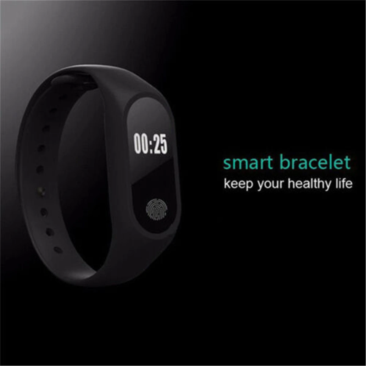 M2 Bluetooth Смарт браслет часы Mi ni Band Водонепроницаемый фитнес трекер для измерения