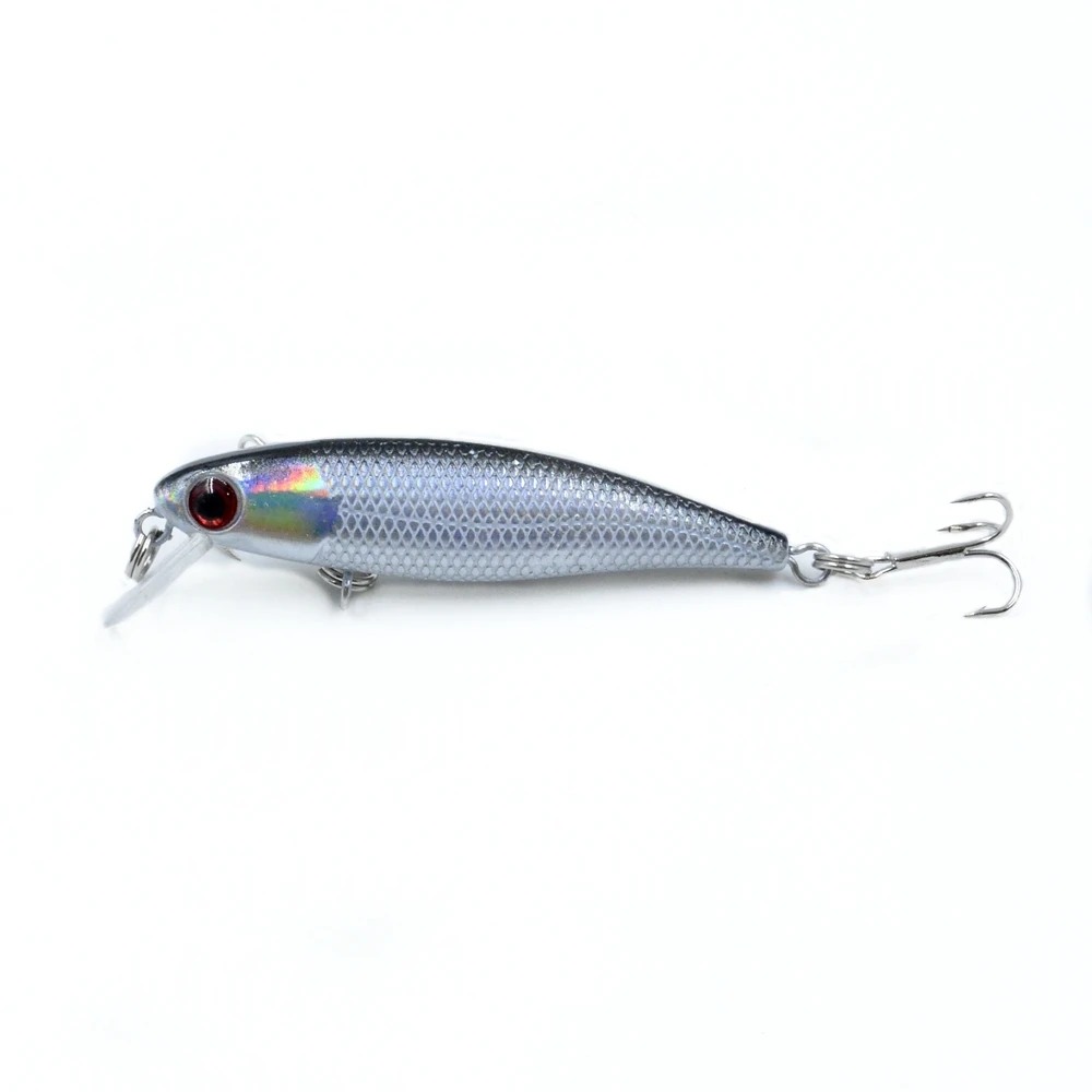 1 шт. 6 см 4 2 г жесткие приманки для рыбалки Воблеры Crankbait 3D глаза искусственные peche