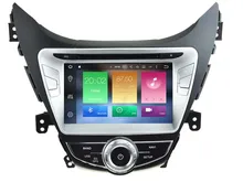OCTA CORE android 6.0 jugador del coche dvd gps 1024*600 Para HYUNDAI ELANTRA/i35 AVANTE (2011-2013) unidades principales de navegación radio 3G WIFI