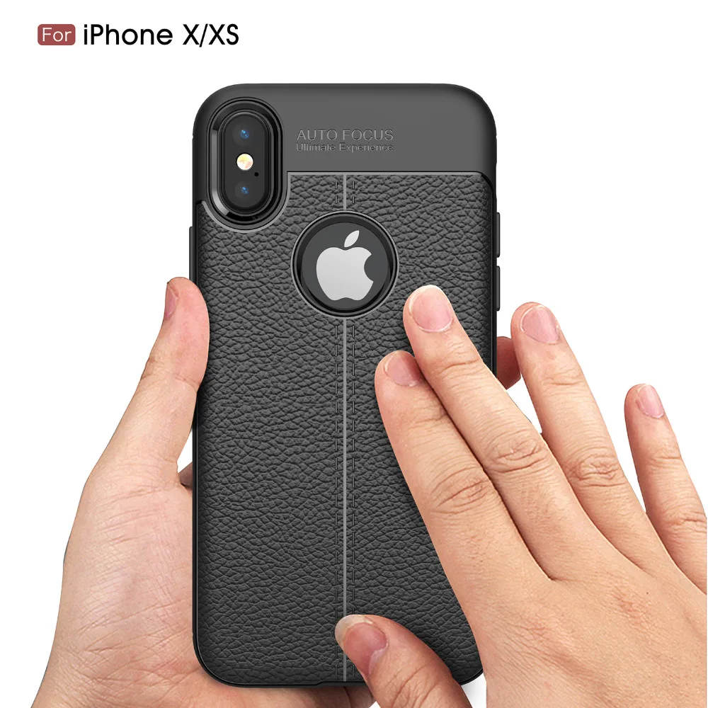 Чехол для телефона iPhone XR XS силиконовый мягкий тонкий чехол MAX 8 7 6 Plus бампер из