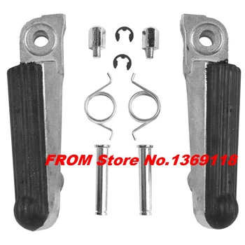 

Motorcycle Left Right Front Footrest Foot Pegs For HONDA VFR400 RVF400 NC30 NC35