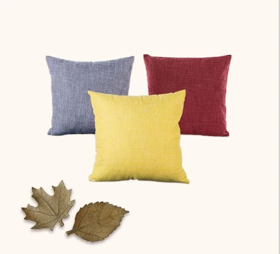 

Pumelo Tree Nordic Style Pillow Case Linen Cotton Square Cushion Cover Knitted Home Decorative Pillows for Car Sofa