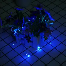 SEKINEW светодиодная гирлянда на батарейках, светильник 2 м, гирлянда на батарейках, Сказочная гирлянда, светильник, Рождественское украшение автомобиля, автомобильные украшения