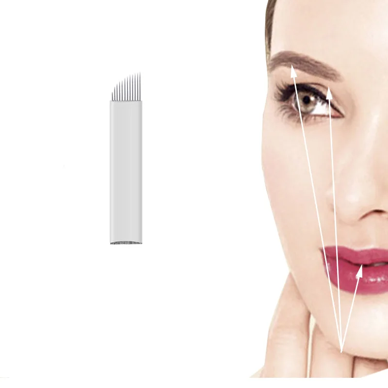 

12 Pins Tattoo needle for Eye Brow/Lip with free shipping