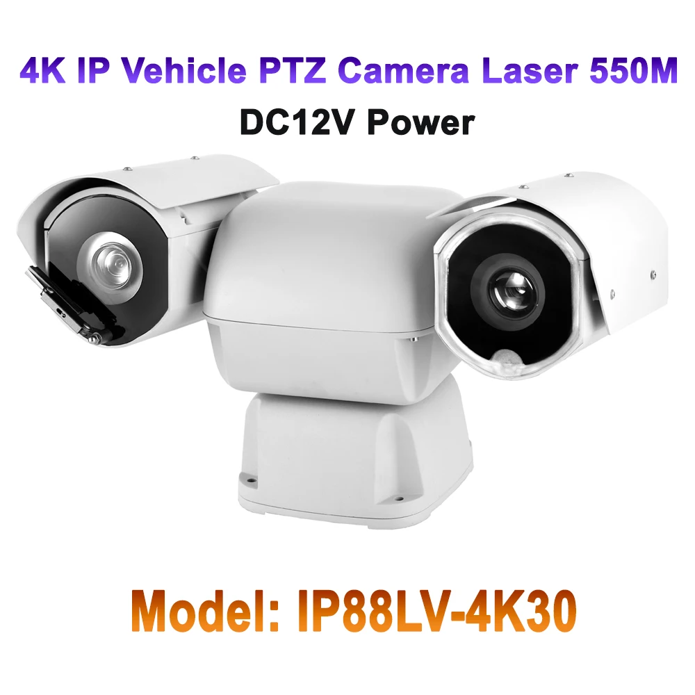 4 К Ultra HD 8MP Открытый прочный ip камеры ptz 1/2. 5 sony CMOS 30x Оптический зум Onvif видеонаблюдения Лазерная 550 м IP66 стекла