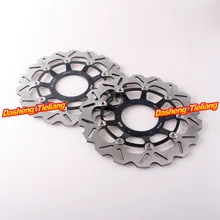 Левый и Правый Передний Тормозной Диск Роторы Для Honda 2003 2004 2005 2006 2007 2008 2009 2010 2011-2013 CBR600RR и 2004 2005 CBR1000RR