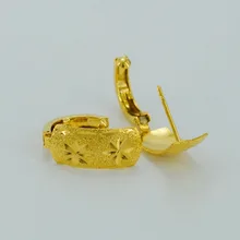 Anniyo серьги для женщин девушек, золотой цвет, аравийские эфиопские серьги, ювелирные изделия, модная серьга в африканском стиле#037806