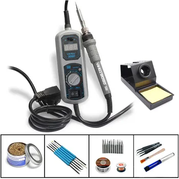 

YIHUA 908D Portable Temperature Adjustable Electric Soldering Iron LED Digital Soldering Station Element Welding Equipment