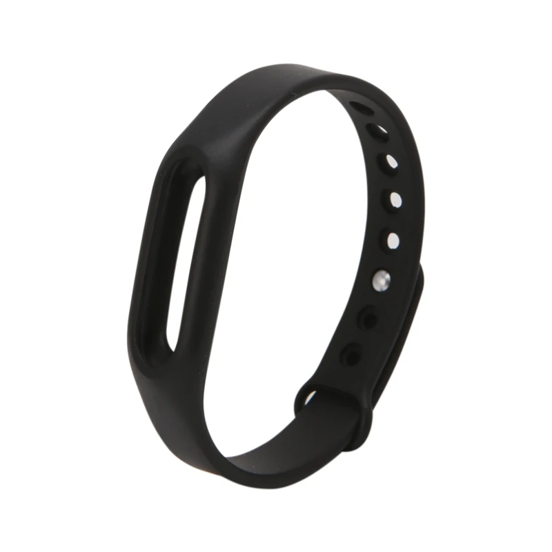 ANENG Black Silicone Wrist Band Strap Wristband Replacement For Xiaomi Mi Band 1  