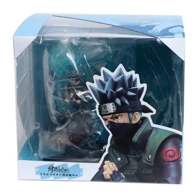 

Anime Naruto Ninja Copiador Hatake Kakashi PVC Action Figure Collection Model Toy With Box 22cm