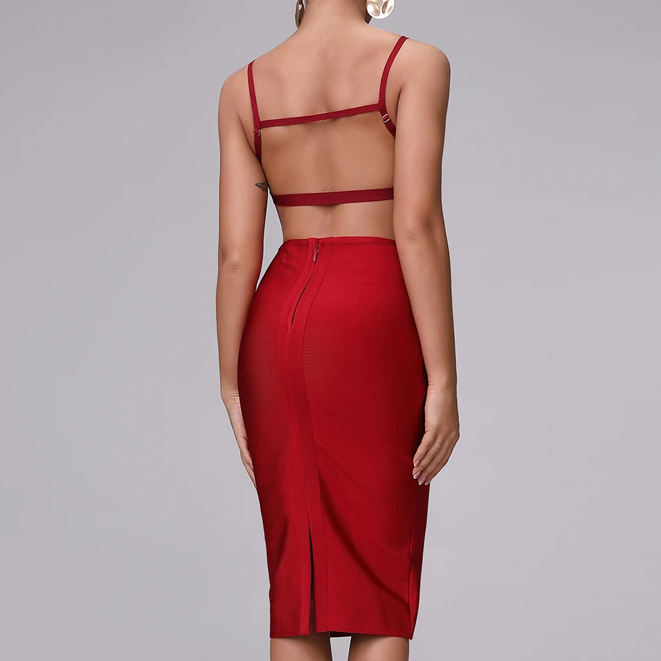 Летняя новая женская юбка красная повязка длинная модная повседневная элегантная юбка Клубная Праздничная юбка