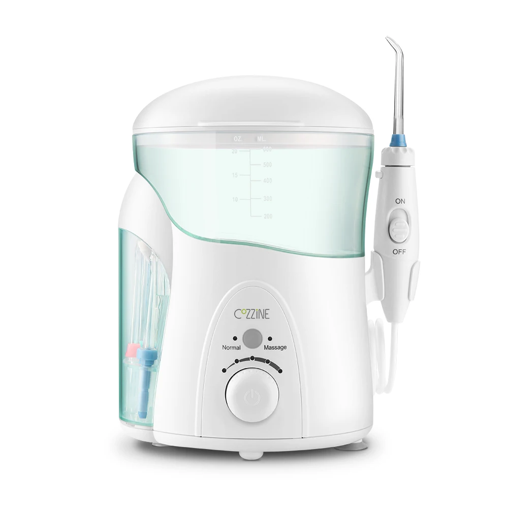 

COZZINE FC288 Oral Spa Irrigator Dental Flosser Water Oral Care Teeth Cleaner Irrigator Flosser Irrigator Dental Floss US Plug