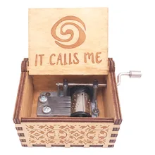 Moana Music Box Hand Crank Musical Box Carved Wooden Musical Box for Girl Christmas Music Gift ,Play Moana Theme How Far I'll Go Moana Music Box Hand Crank Musical Box Carved Wooden Musical Box for Girl Christmas Music Gift ,Play Moana Theme How Far I'll Go
