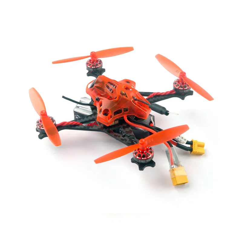 RedDevil PNP/BNF 105 мм 2-3S FPV гоночный Дрон Whoop Crazybee F4 PRO Caddx EOS2 5,8G 25~ 200mW VTX RC вертолеты