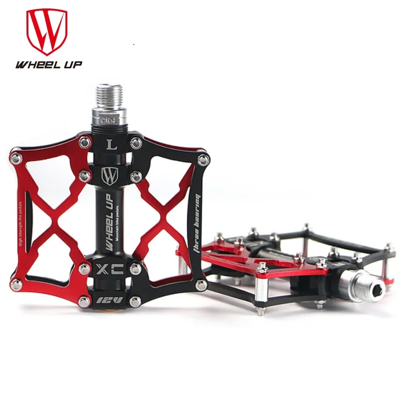

WHEEL UP Super Light Quality Aluminum Alloy Bicycle Pedal Antiskid For Road Mountain Bikes Pedals BMX Bicycle Parts New Arrival