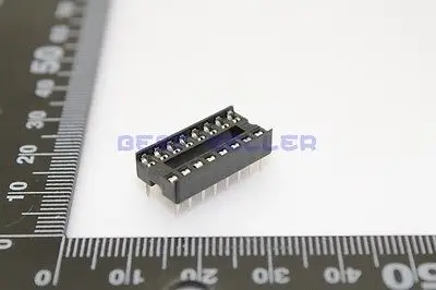 

200pcs 16 Pin DIP SIP IC Sockets Adaptor Solder Type