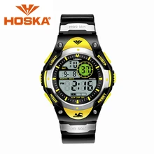 Brand HOSKA sport women’s watches LED digital watch women waterproof digital-watch display relogio masculino h013-v