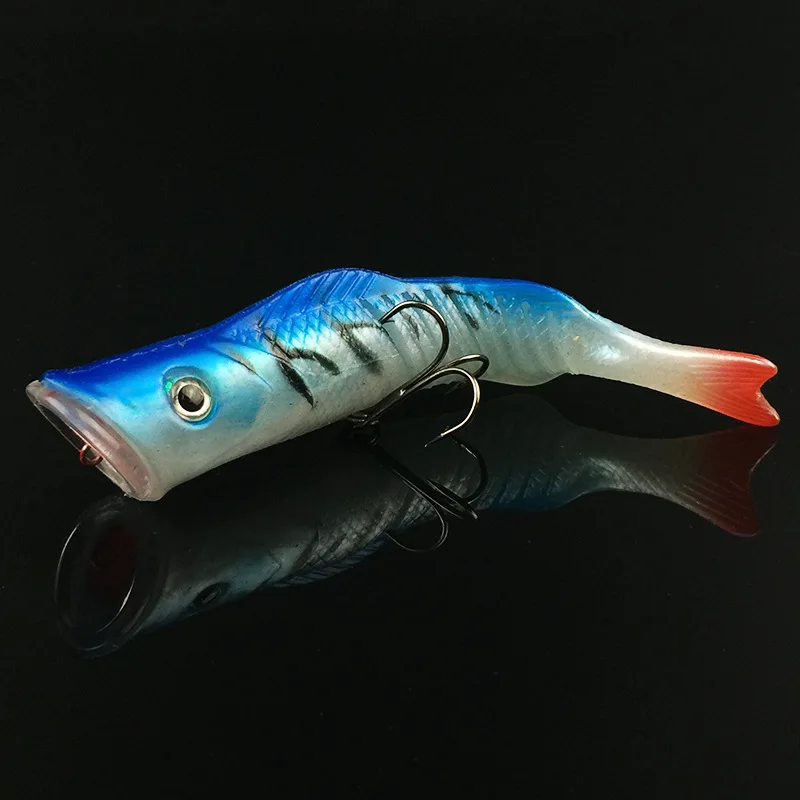 Рыболовные приманки 17g11.5cm многосекционные мягкие волнистые воблеры Topwater isca