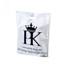 500 шт./лот 30x40 см Заказная пластиковая сумка для покупок с логотипом, напечатанная пластиковая упаковка, подарочные пластиковые пакеты для рекламы/одежды/подарков