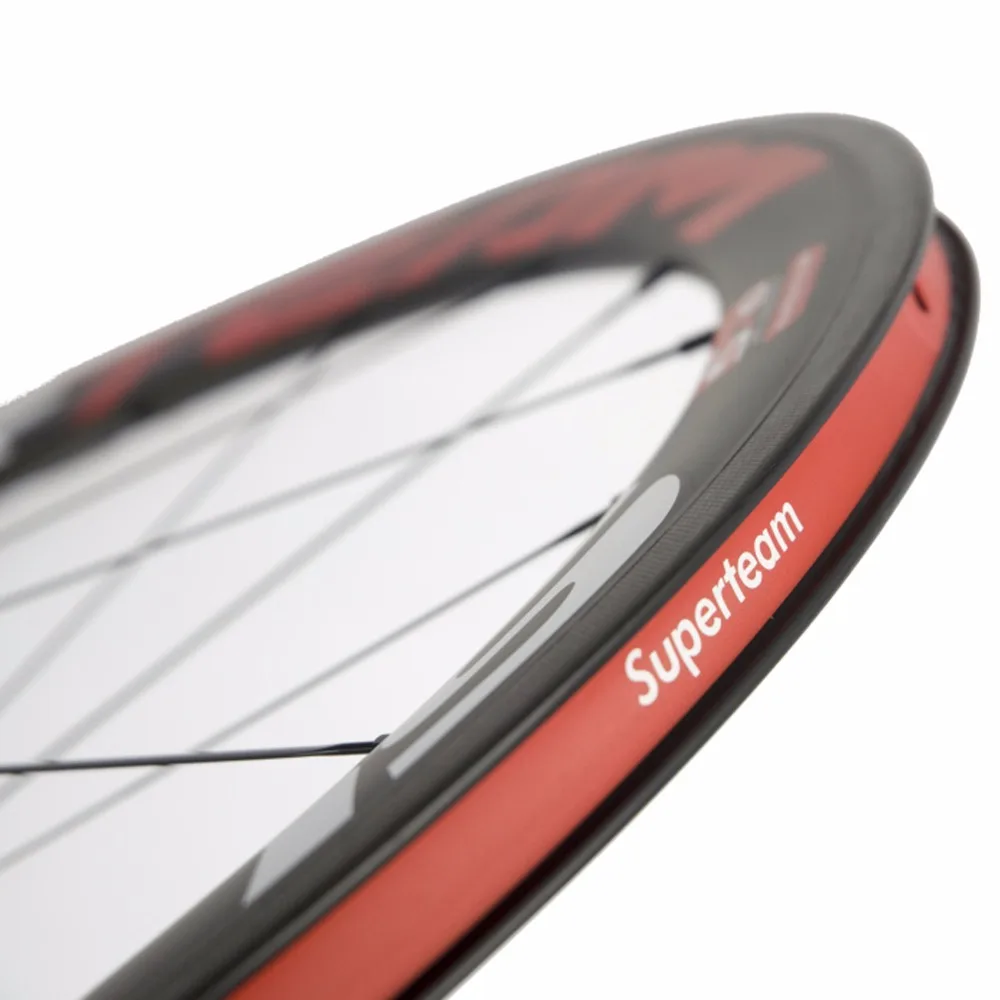 Flash Deal Supertam 50mm Clincher Carbon Wheelset With Basalt Braking Surface Matte R13 Road Bike Carbon Wheels 6 Flash Deal Supertam 50mm Clincher Carbon Wheelset With Basalt Braking Surface Matte R13 Road Bike Carbon Wheels 6
