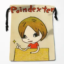 Горячие Пользовательские Yoshitomo Nara сумки на шнуровке на заказ сумки для хранения Подарочные мешки с принтом больше размер 27x35 см компрессионные сумки