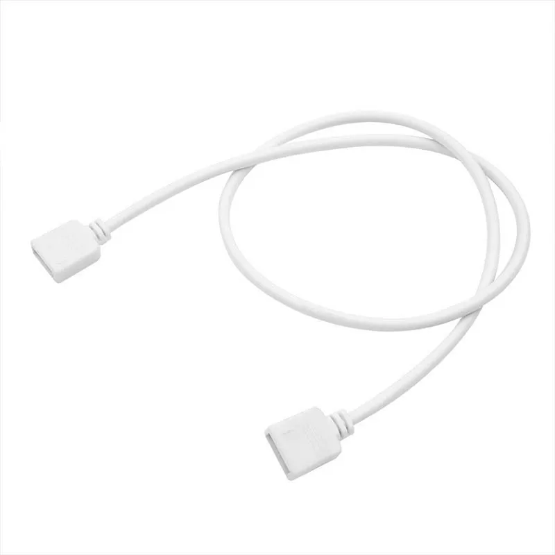 10 قطعة 3FT 1 M 4 دبوس موصل تمديد سلك كابل ل RGB 5050 3528 LED قطاع