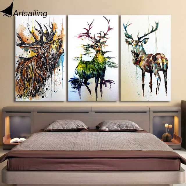 Three Piece Framed Wall Art Three Piece Framed Wall Art