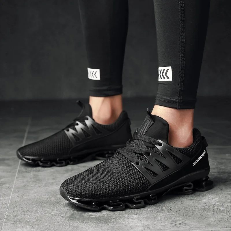 Casuais Respirável Caminhada Tênis Ar Size Sapatos 39 47 Sycatree Flyknit grey Livre Ao Esportes Plus Acampamento Lâmina Homens De Black Dos red w58q0v