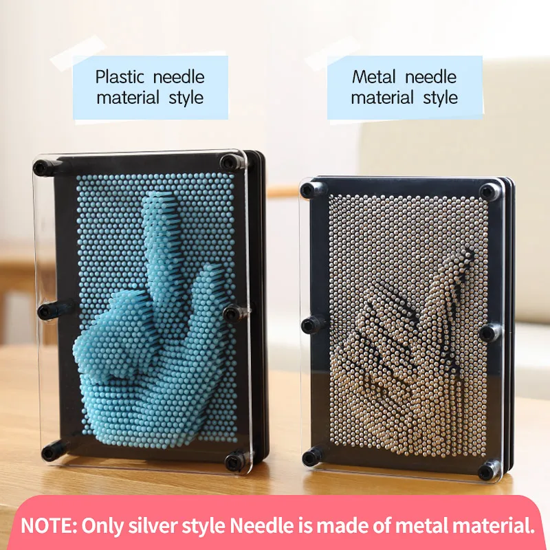 Игла для скульптуры 3D Pin Art DIY изменяемая форма резьбы настольная детская игрушка