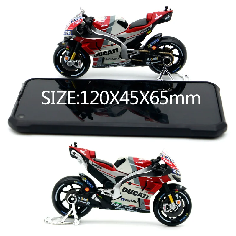 Maisto 1:18 Ducati Desmosedici GP18 Andrea Dovizioso NO 04 Мотоцикл Велосипед литая модель игрушки в коробке 31593