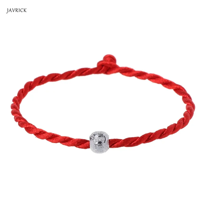 

1PC Fashion Kabbalah Red Rope String Bracelets Lucky Bead Tibetan Buddhist Handmade Jewelry for Women Men Jewelry Lover Couple