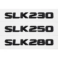 Автомобильные аксессуары хвост эмблема цифры буквы Стикеры наклейка для Mercedes Benz SLK230 SLK250 SLK280 SLK300 SLK320 SLK350 W211 W203