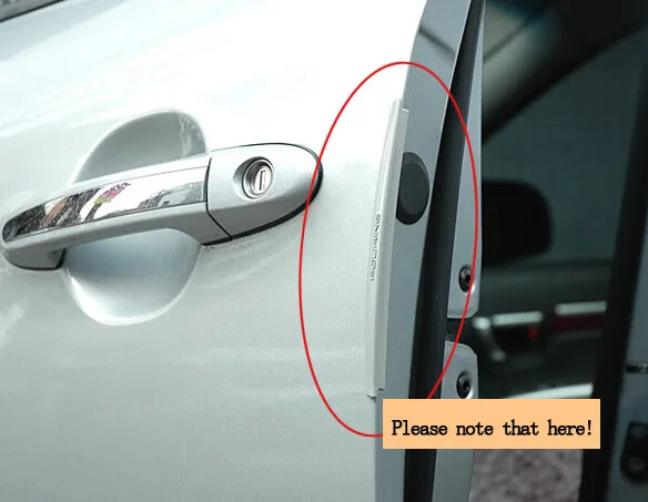 Rete 8 ピース ロット黒クリア車のドアプロテクター側エッジの保護ガードステッカーすべての車の自動車アクセサリー Wh Sticker For Car Car Door Protectordoor Protector Aliexpress