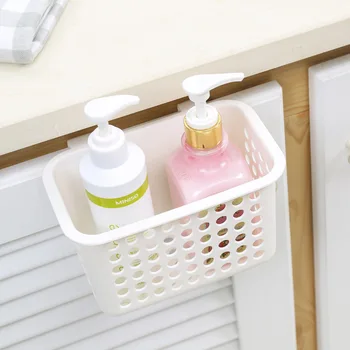 

Creative Plastic Hollow Can Hang Drain Basket Organizer Home Kitchen Bathroom Debris Storage Finishing Storage Basket Organizer