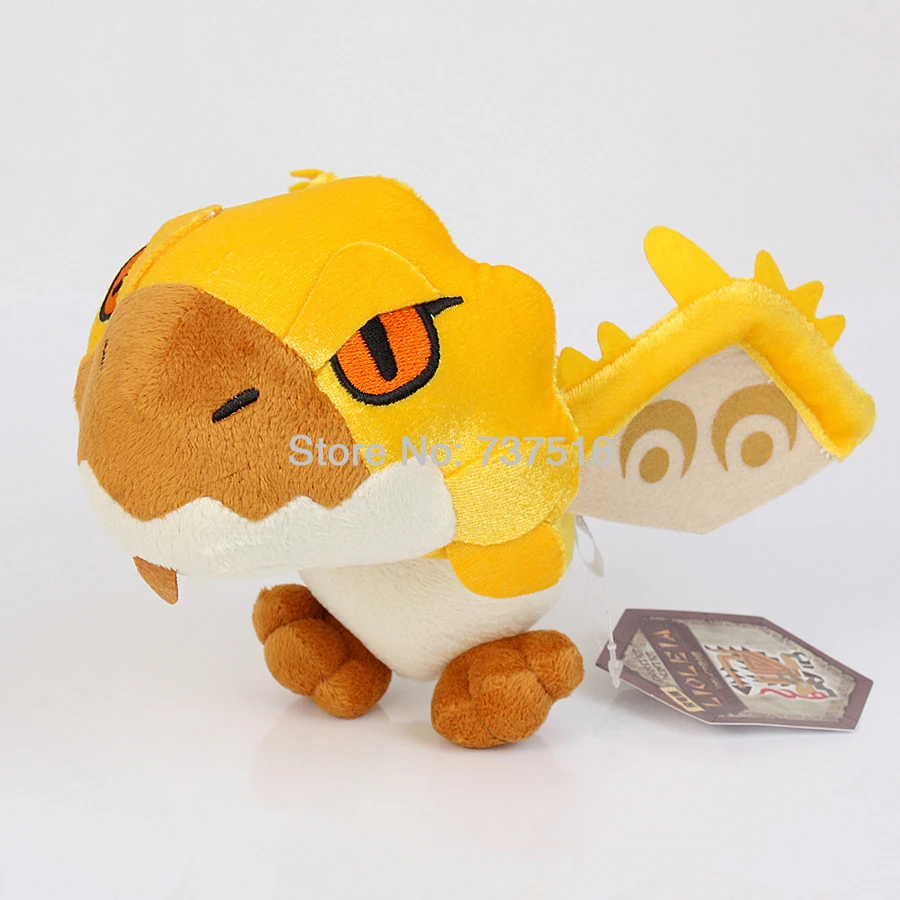 Новый Monster Hunter 8 5 &quotRioreia/Rathian желтая плюшевая кукла животных игрушки дети подарок