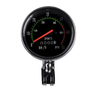

New Design Waterproof Retro Round Mountain Bike Bicycle Computer Speedometer Wired Stopwatch Outdoor Sports Cycling Equipment
