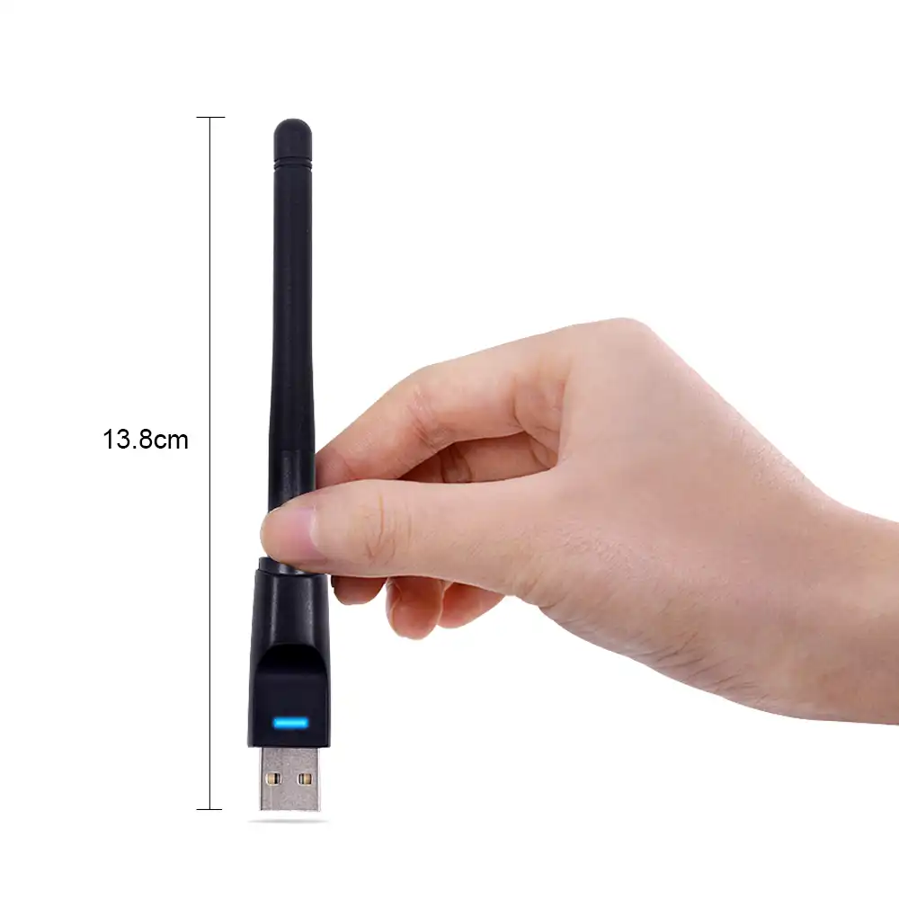 Support Desktop Windows XP//Vista//7//8//10//Linux Mac OS X Wiflyer USB WiFi Adapter 150Mbps USB 2.0 WiFi Dongle Wireless Network Adapter for PC//Desktop//Laptop//Mac